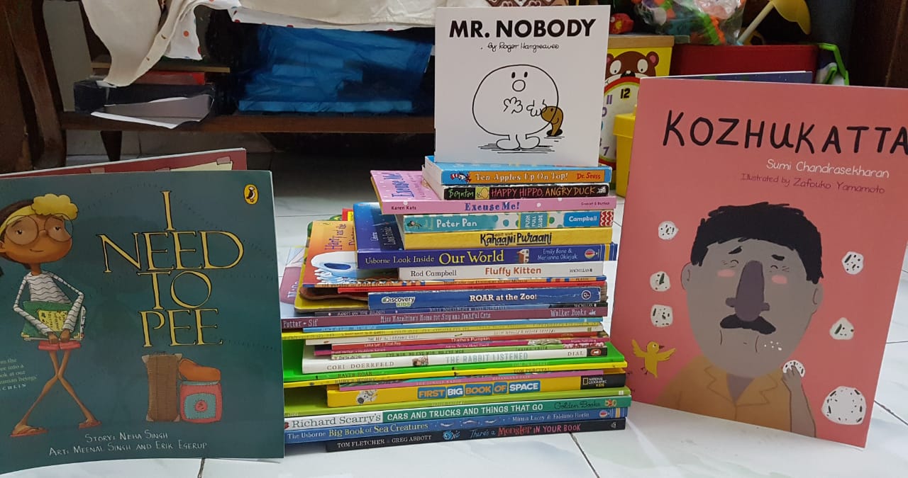 Neil’s List of Must Reads for 4 year olds #kbcBookBingoJr