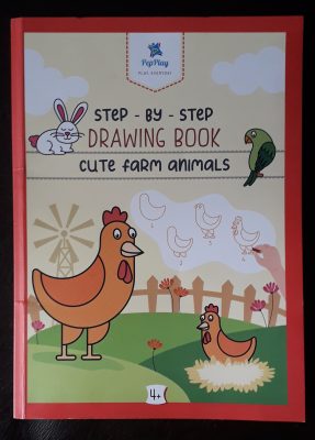 Review: Step by Step Drawing Book (Cute Farm Animals) – Kids Book Café Review: Step by Step Drawing Book (Cute Farm Animals) – Kids Book Café