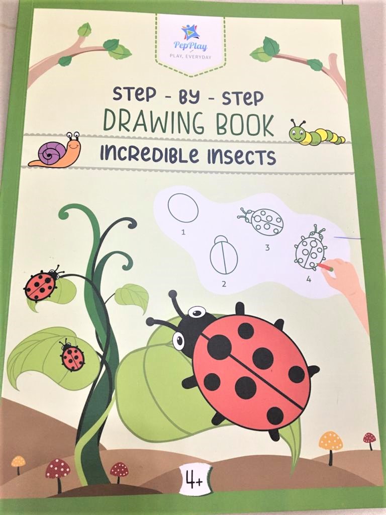 Review: Step-By-Step Drawing Book (Incredible Insects)