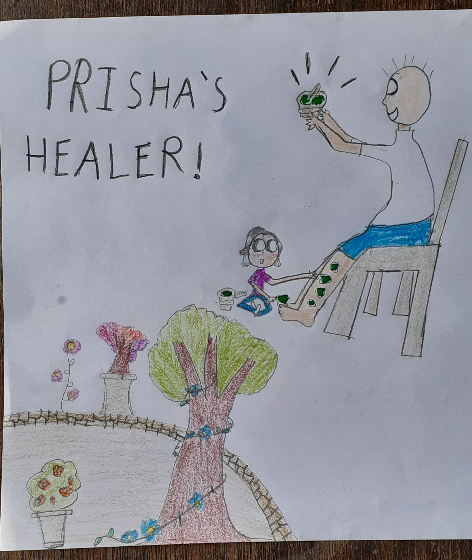 Prisha’s Knee Healer. #kbcAPinchOfMagic
