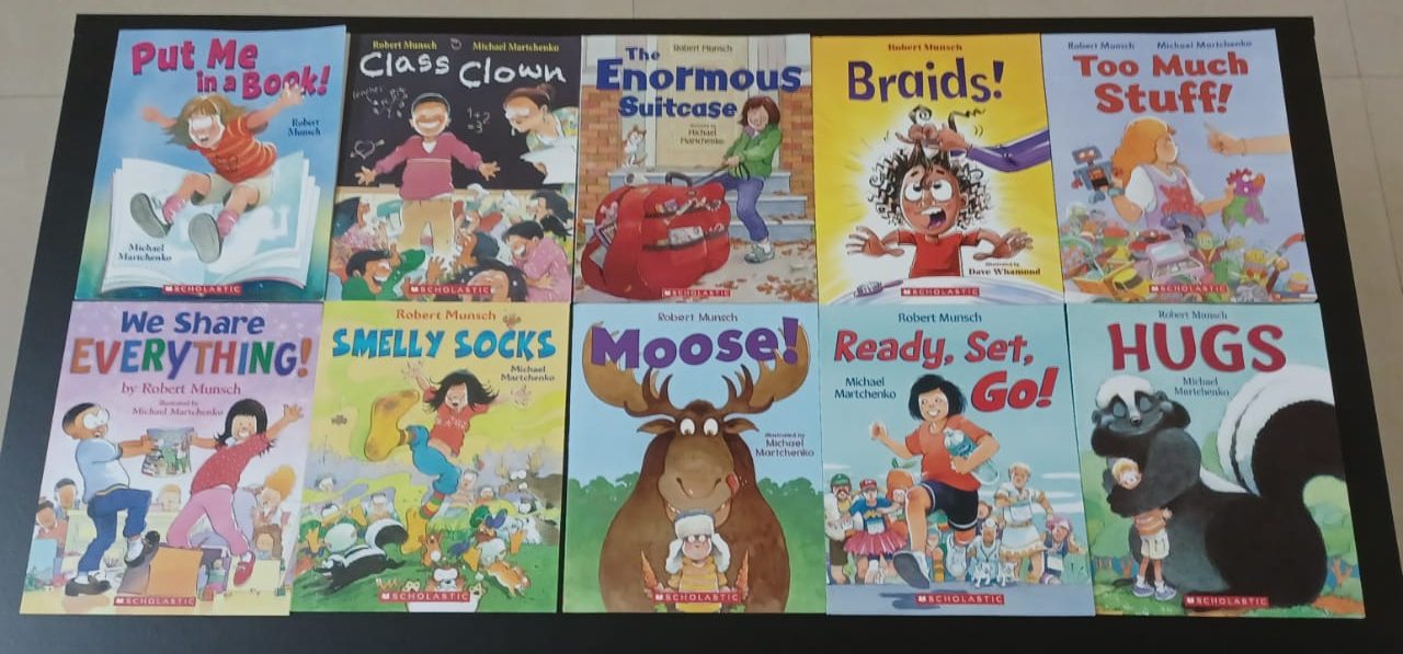 Picture Books by Robert Munsch that will crack you up! (3-8 years)