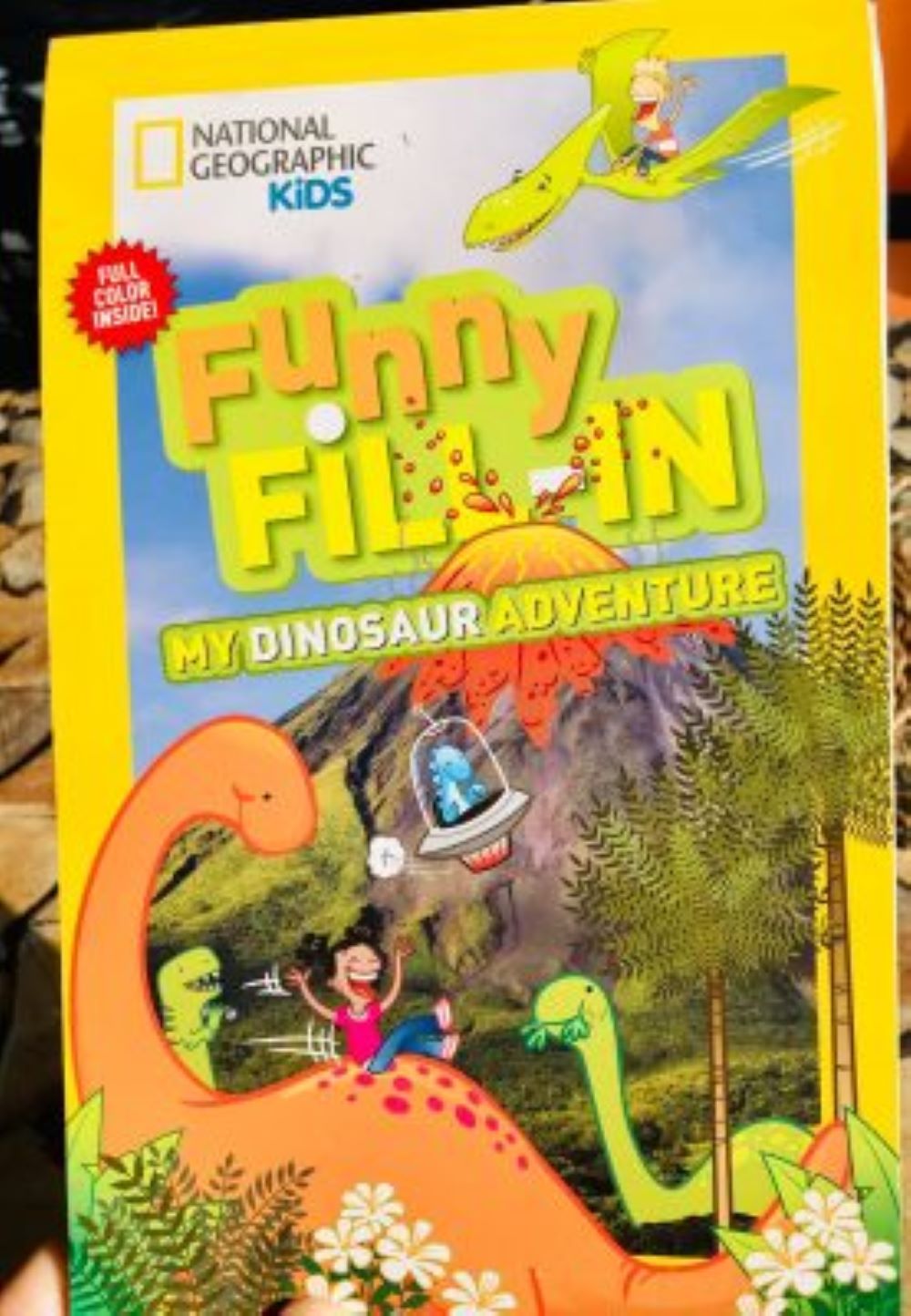 Review: National Geographic Kids Funny Fill-In: My Dinosaur Adventure