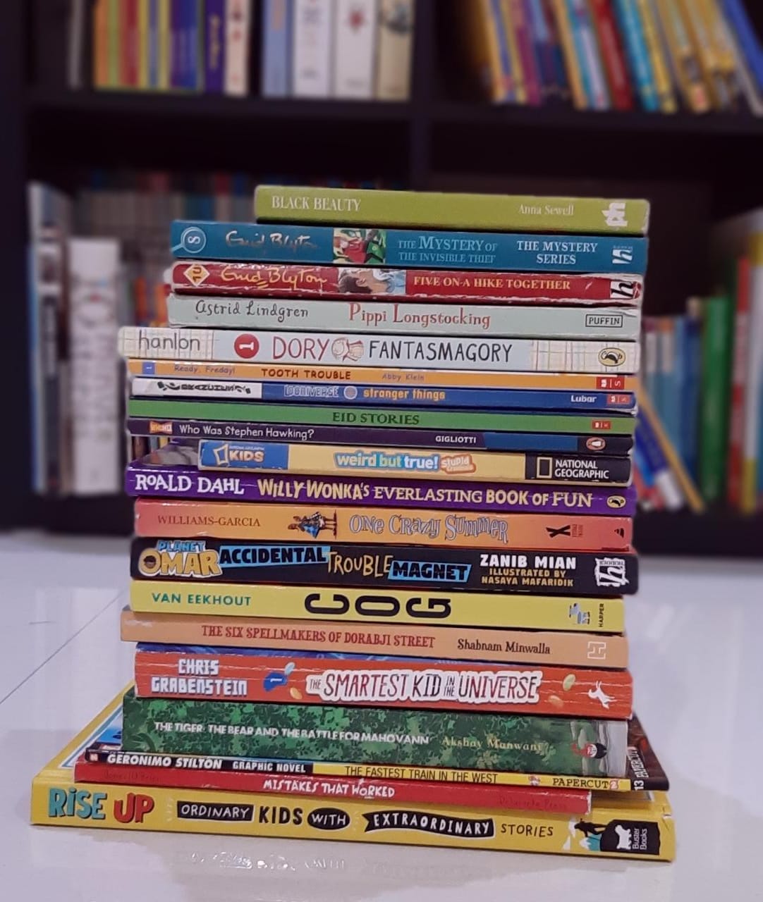 A Summer Reading List By The 8 Year Old Kid. #kbcBookBingoSr (8-12 years)