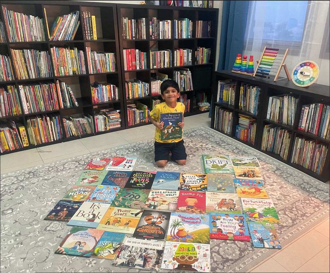 Books Chosen by Darwin for #kbcbookbingojr (4-7 years)