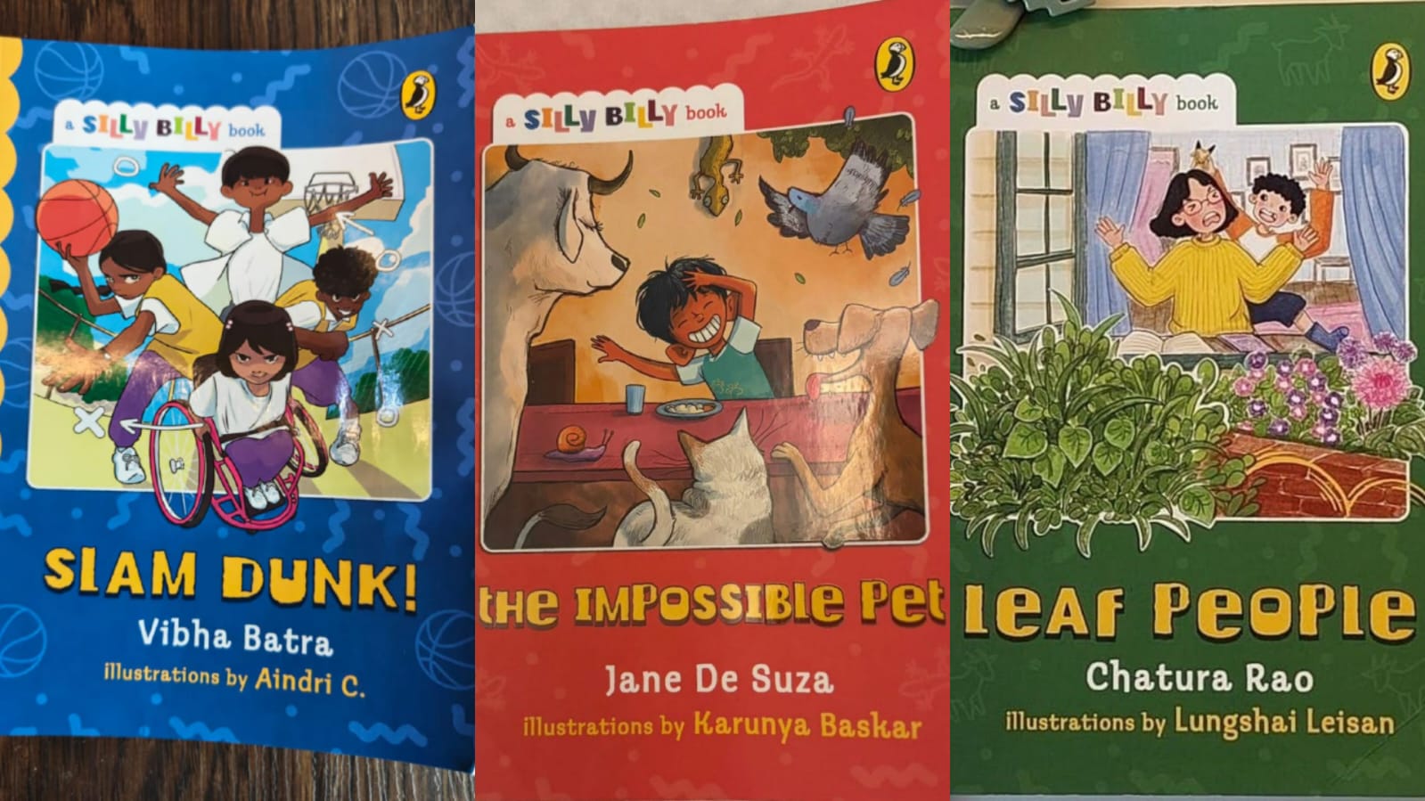 Silly Billy Series strikes again with some Slam Dunks, Leaf People and Impossible Pets! [Reviews]